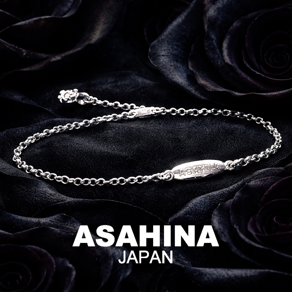 ASAHINA 5mm モアサナイト アンクレット SV925シルバー【AA20】【AA21